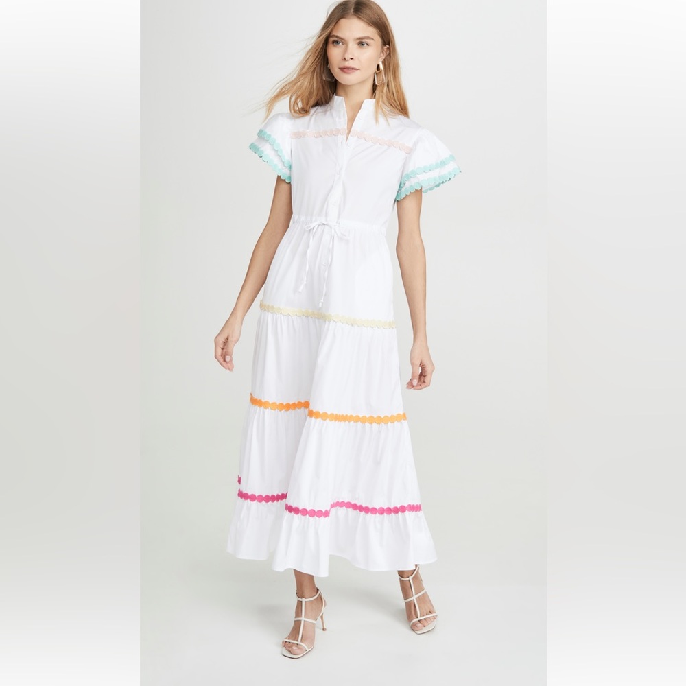 CeliaB White Poplin Baba Dress